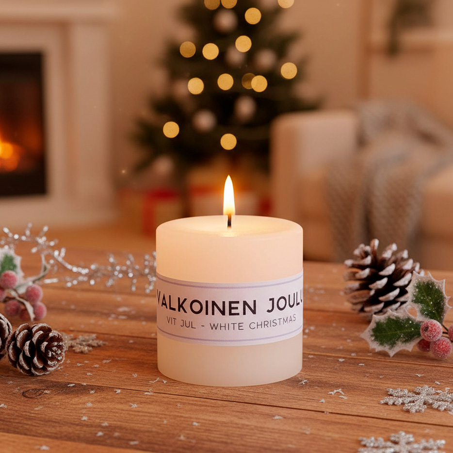 Tuoksukynttilä Valkoinen Joulu