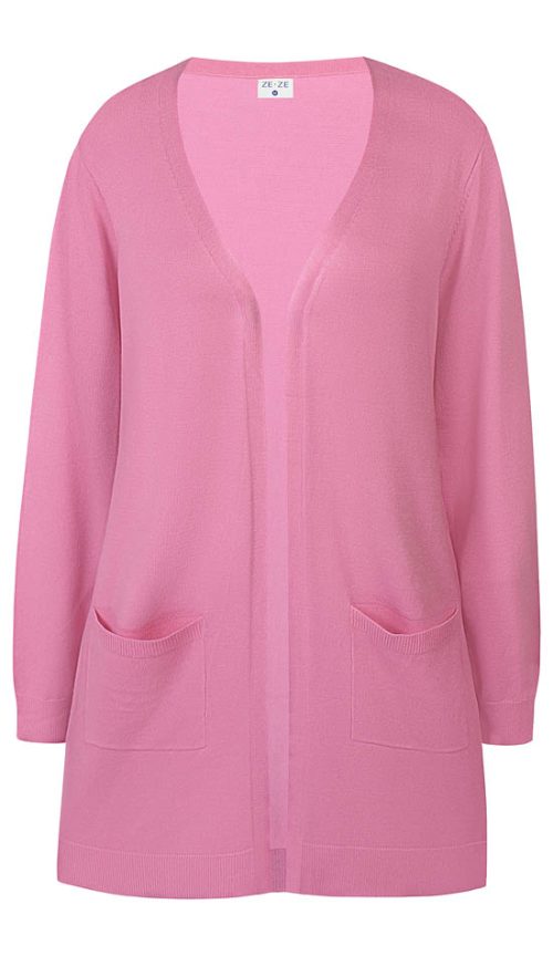 Ze-Ze Jojo neuletakki Pink Orchid