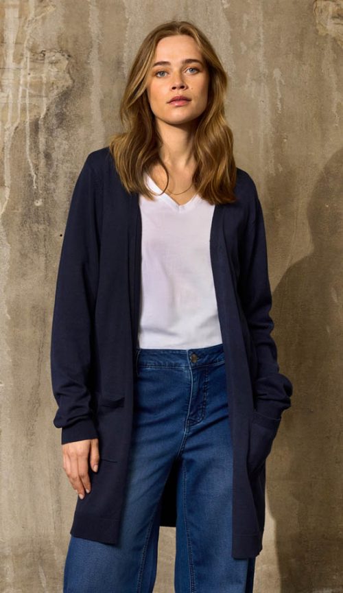 Ze-Ze Jojo neuletakki Dark Blue