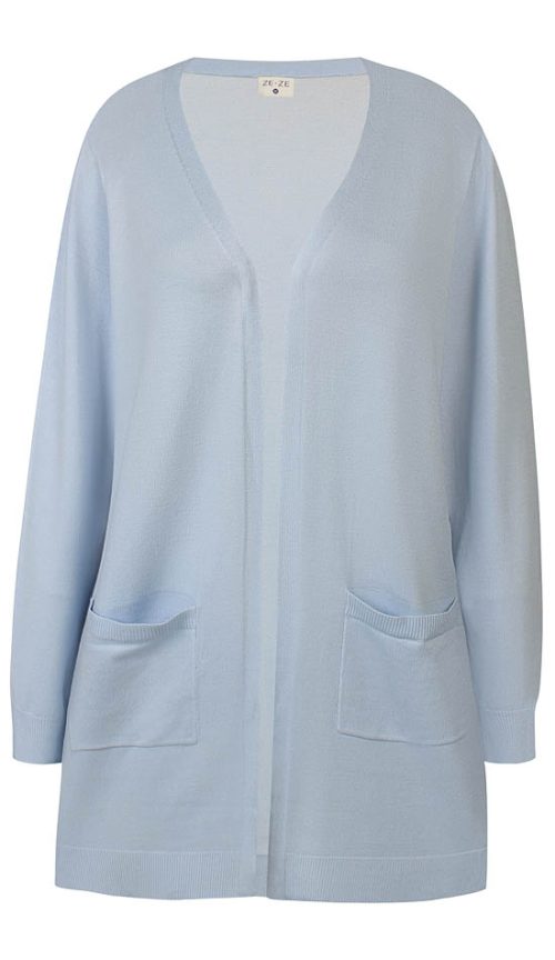 Ze-Ze Jojo neuletakki Light Blue