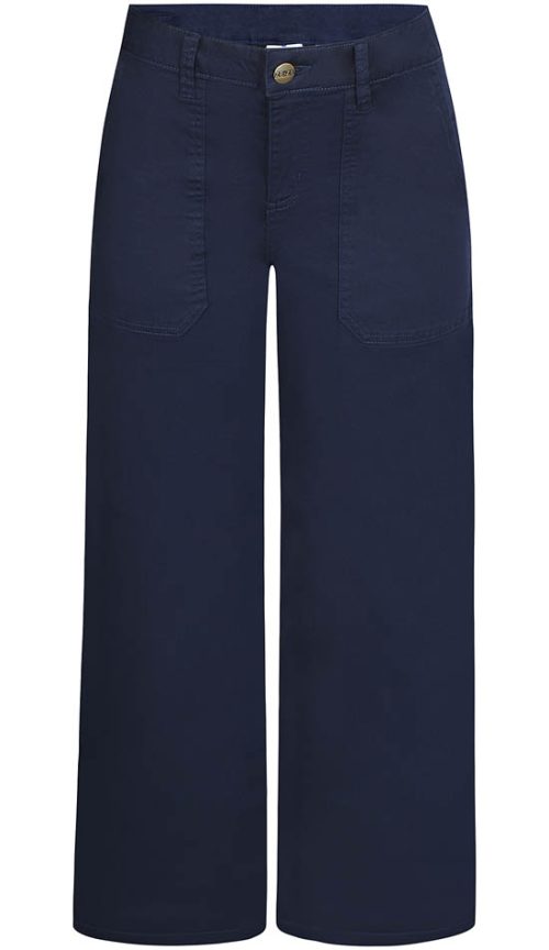 Ze-Ze Issey stretch housut Navy