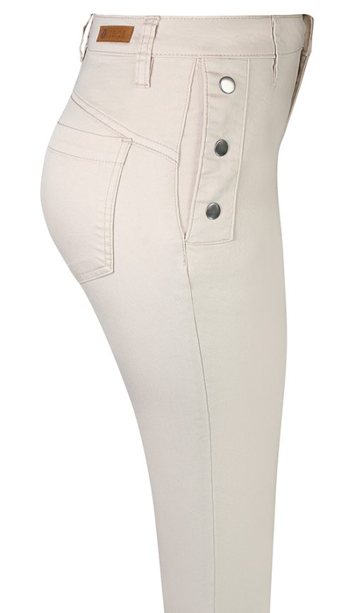 Ze-Ze Sanne stretch housut napeilla beige