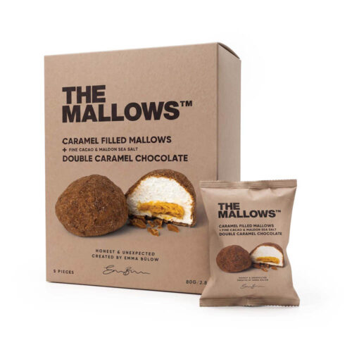 The Mallows Filled Double caramel choc